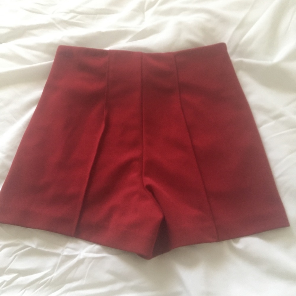 A pair of cute red shorts!
